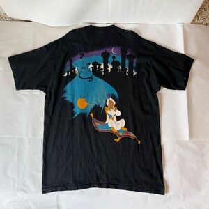 RARE ALADDIN and GENIE OSFA T-SHIRT